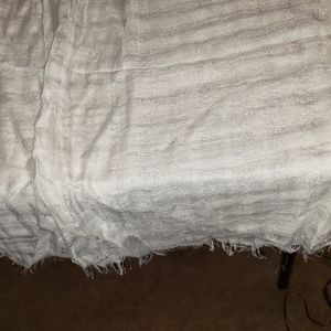 NWOT LANE BRYANT Off White SCARF